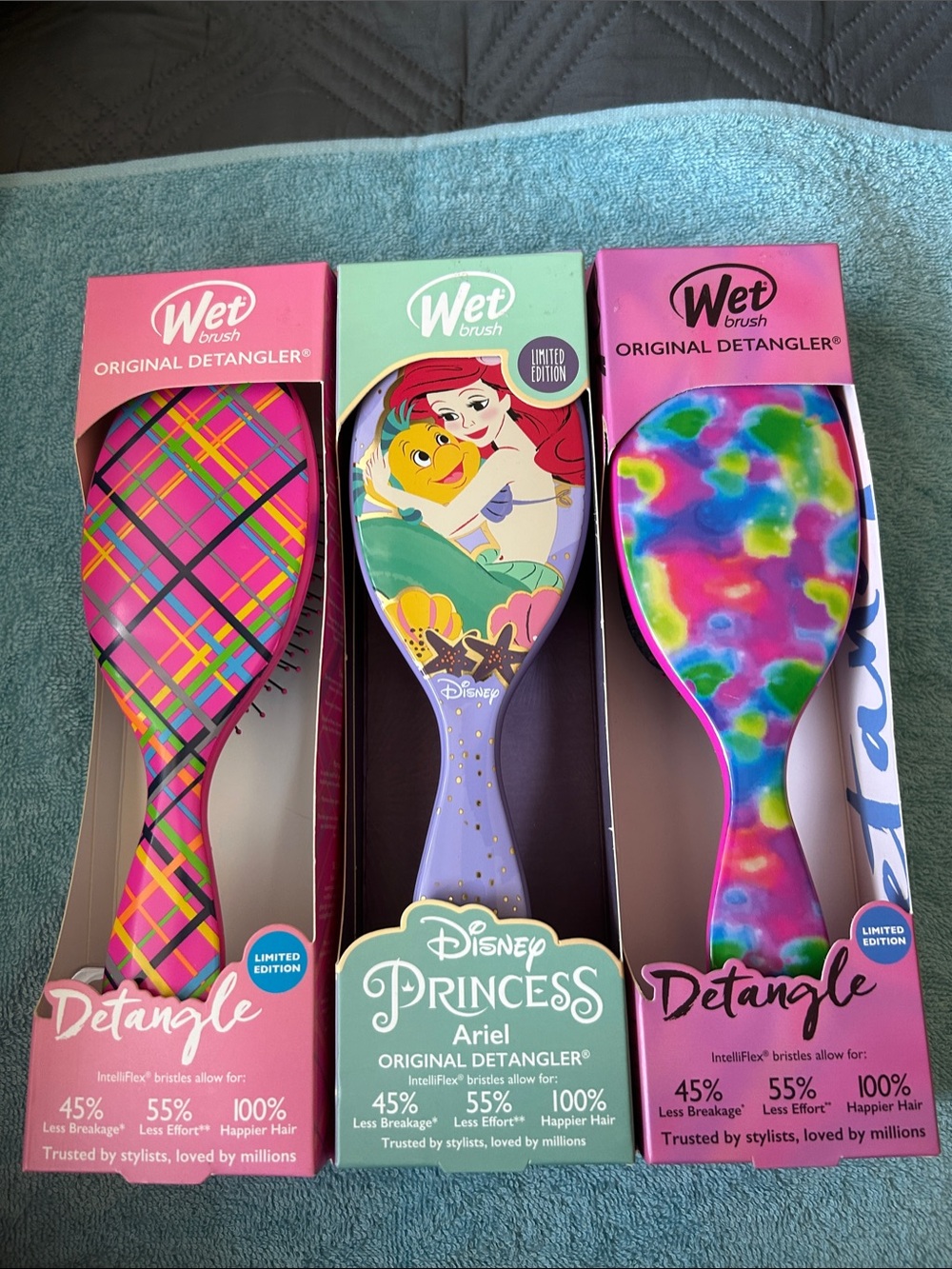 Wet Brush Kids Original Detangler Hair Brush - Pink Multicolor